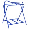 Tough 1 Colored Folding Saddle Rack Blue
