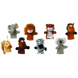 Toys Pure 15125 Finger Puppet Set Wild Animals Set of 8