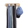 Richards Homewares Tie Rack Wall Mounted - Wood Belt Scarf