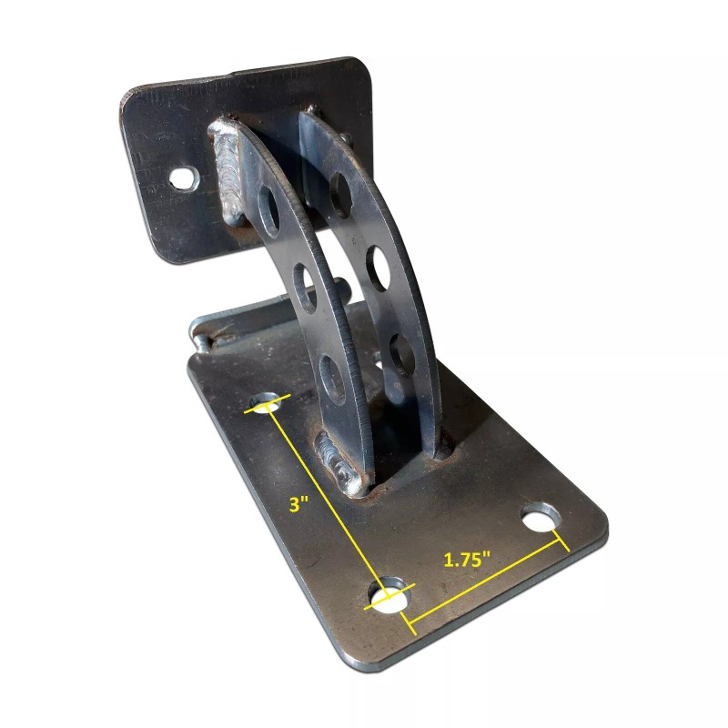LavaLock® UDS Wheel Caster Mount Kit - Ugly Drum Smoker