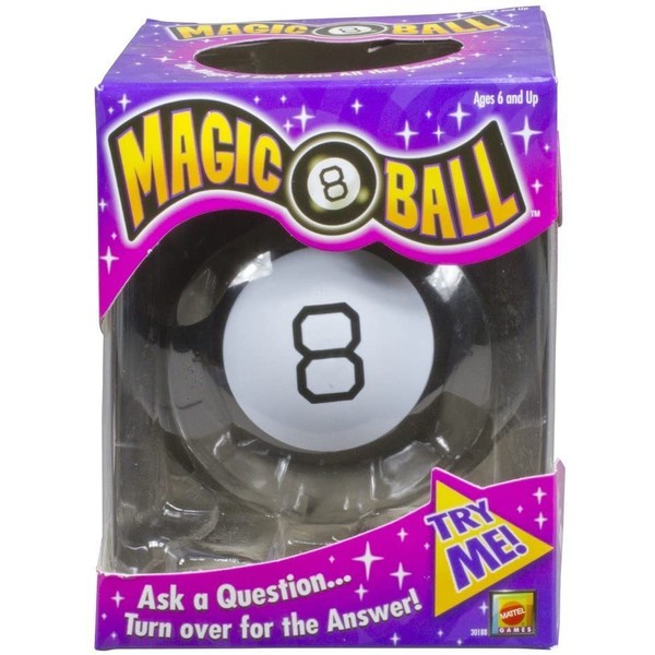 Mattel Games Magic 8 Ball, Black