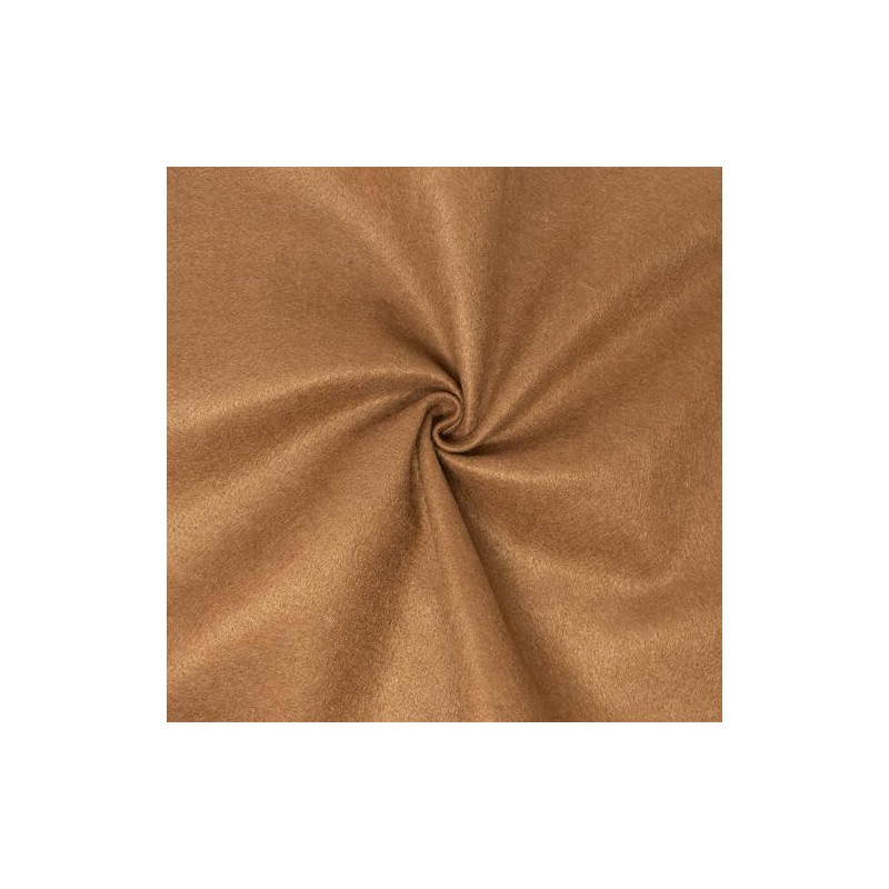 Singer Fabric, 100% Polyester, 36 inch, Felt Brown, Cut by