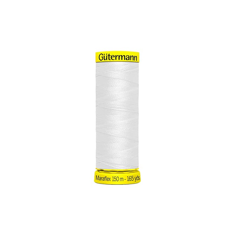 Gütermann Maraflex No. 120 for Highly Elastic Seams 800 White