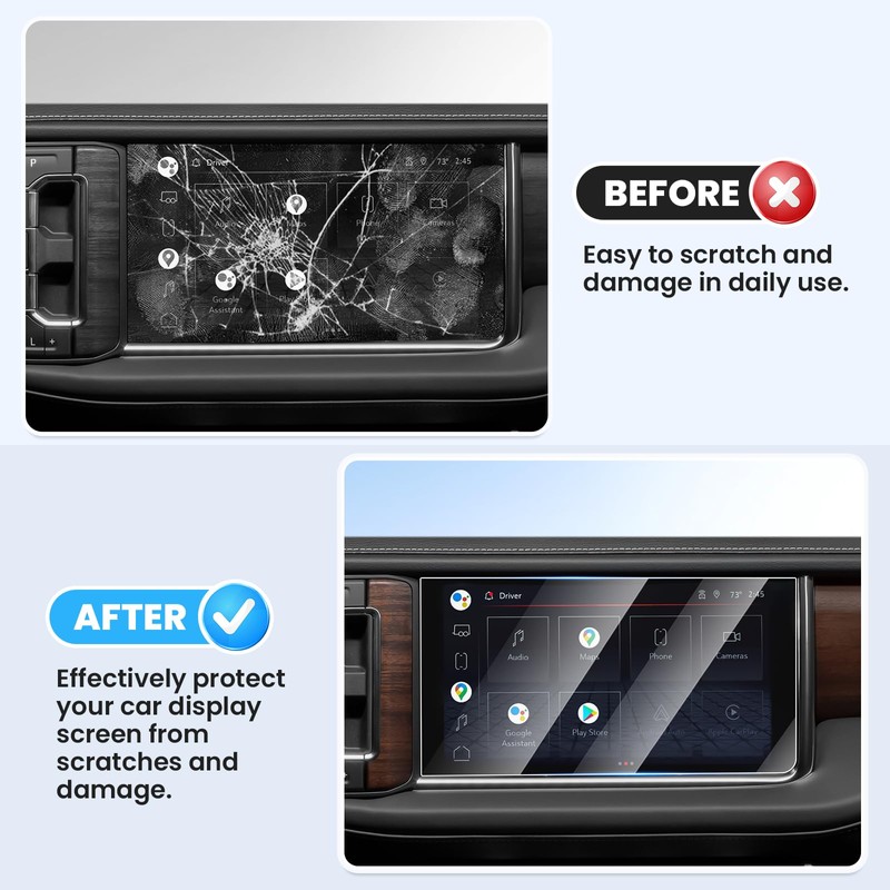 Canvcle Screen Protector for 2021-2024 GMC Yukon (Denali/Denali Ultimate), 10.2