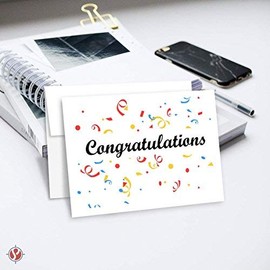 4" x 6" Heavyweight Blank White Note Cards with Envelopes, A4 Size Envelopes - 50 Cards and 50 Envelopes per Pack