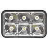 Red Hawk LGT-209L Headlight Compatible With/Replacement For E-Z-Go Marathon 1980-1994,
