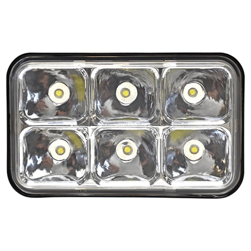 Red Hawk LGT-209L Headlight Compatible With/Replacement For E-Z-Go Marathon 1980-1994,