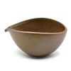 Katakuchi Ball Medium Bizen Style Matcha Bowl, 6.1 fl oz