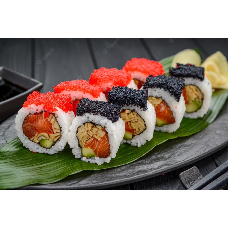 Genki Red Tobiko Flying Fish Roe – Premium Wild-Caught Taiwanese