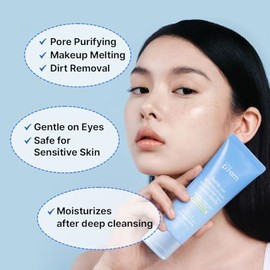 MAKE P:REM Safe Me. Bálsamo limpiador refrescante con aminoácidos, bálsamo suave en tubo para limpieza profunda, seguro para los ojos, elimina el maqu
