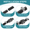 sourcing map 14mm (9/16") Fuel Check Valve, Non-Return One Way