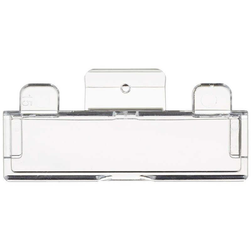 5 Star Tabs Plastic For Suspension Files Clear [Pack of