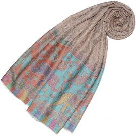 Lorenzo Cana Luxury Scarf 100% pure cashmere Pashmina Shawl Woven Cashmere – Cashmere Pashmina Cashmere Cashmere Scarf Elephant Beige 78534