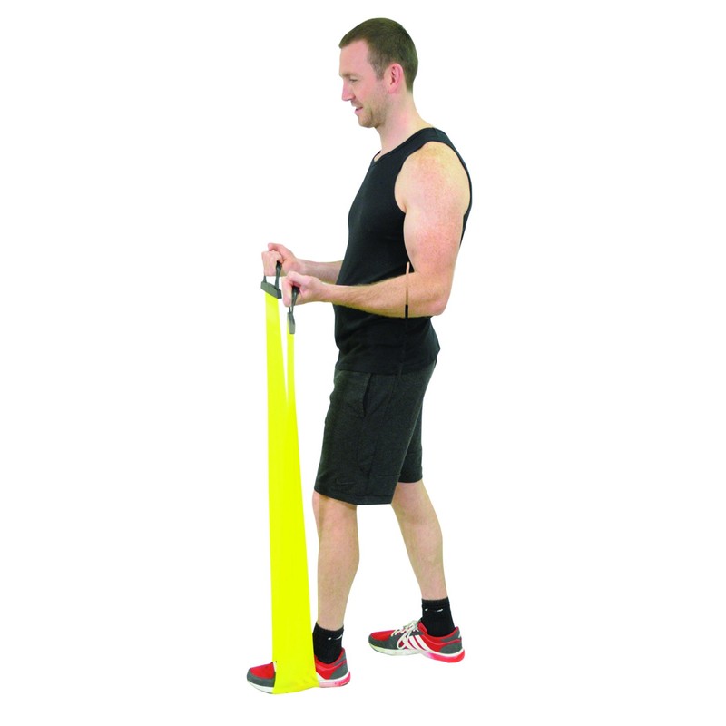 Aidapt Resistance Exercise Band with Integral Handles for Improved Grip.