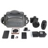 DOMISO SLR DSLR Camera Case Waterproof, gray, shoulder bag