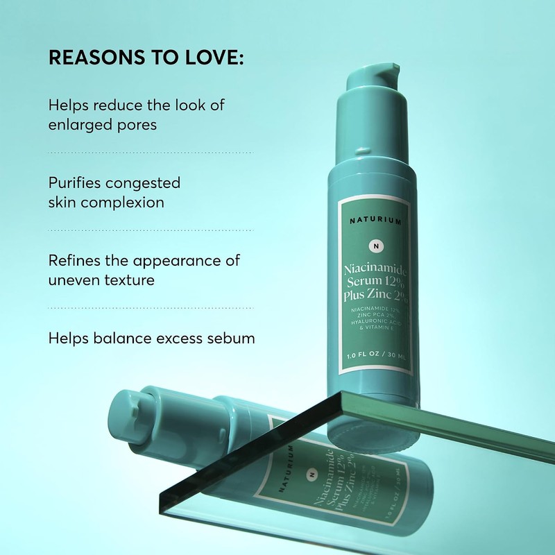 Niacinamida Serum 12% Plus Zinc 2% - 1oz from Naturium