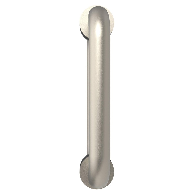 CRL 6" Brushed Nickel (BM Series) Tubular Back-To-Back Pull Handle