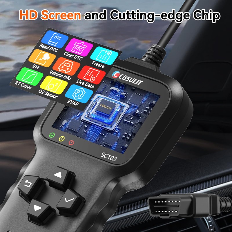 OBD2 Scanner, CGSULIT SC103 Car Code Reader Diagnose Check Engine