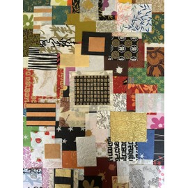 Kozo Studio - Mulberry Paper Scrap Pack Print Carnival Edition (100 Unique Pieces) | Premium Decorative Paper for Scrapbooking, Card Making, Collage, Mixed Media Crafts, and DIY Projects