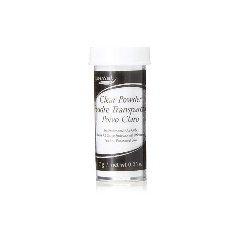Super Nail Super Nail Supernail French Acrylic Clear Powder -