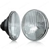 SHENKENUO Pair 7inch Round Light Housing H4 Halogen High/Low Bulbs