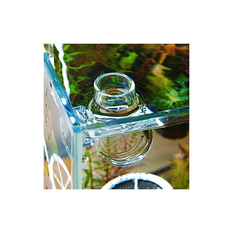 Aquarium Automatic Feeder Red Bug Food Keeper Brine Shrimp Tropical
