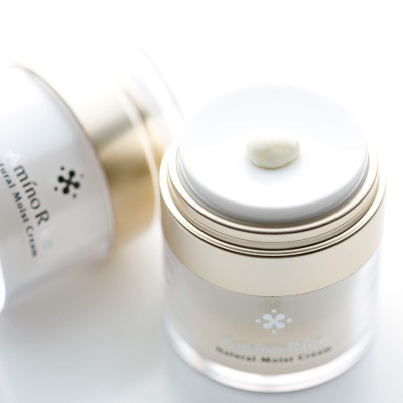 Aminorise Natural Moist Cream, 1.1 oz (30 g), Additive-Free, Moisturizing