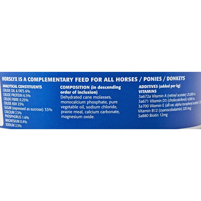Leckmasse ´Horslyx´. Original 650g