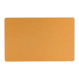 Business Cards - Pack of 50 Metal Business Cards Impressive Business Cards with Laser Engraving for Metal Business Cards (Colour: Yellow)