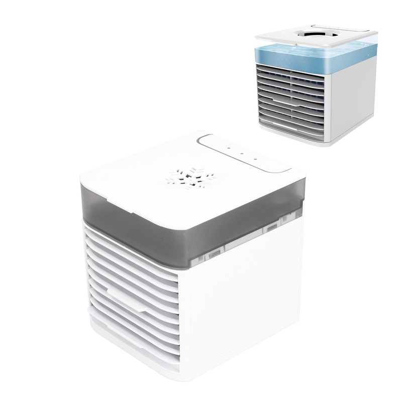 Mini Air Conditioner Home Desktop Small USB Powered Portable Removable