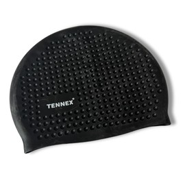 Tennex Swimming Cap T-444 (Black)