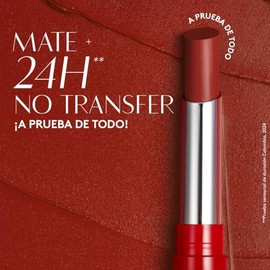 ésika - Labial Colorfix 24h Color Pimienta Caliente 2g, 24 Horas de Color y Suavidad, Labiales Mate 100, Textura Cremosa, con Pigmentos Impermeables, 