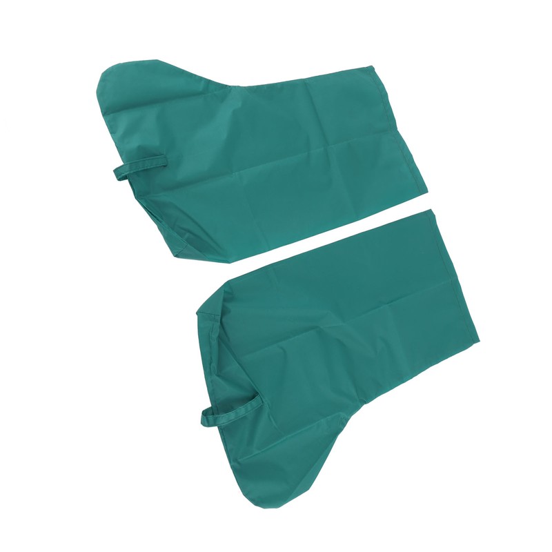 Leg Wearing Aid Cover Green Nylon Friction Prevention Pants Foot
