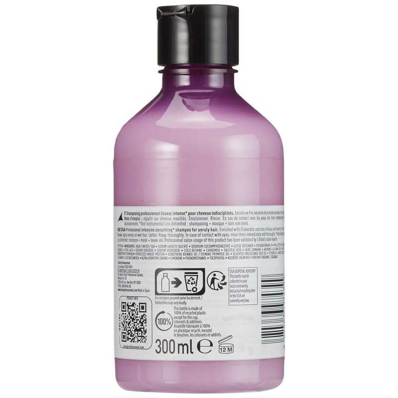 L'Oréal Paris Unlimited Professional Shampoo 300 ml