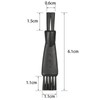 4PCS Solo Shaver Head Replacement - Charger, Brushes, USB Cable,