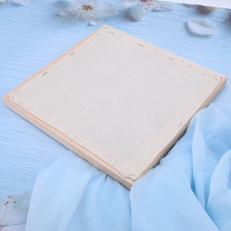 Wooden Embroidery Hoop Square Cross Stitch Hoop Hand Embroidery Sewing
