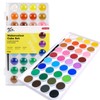 Mont Marte Watercolour Paint Set, 36 Vibrant Colours with 1