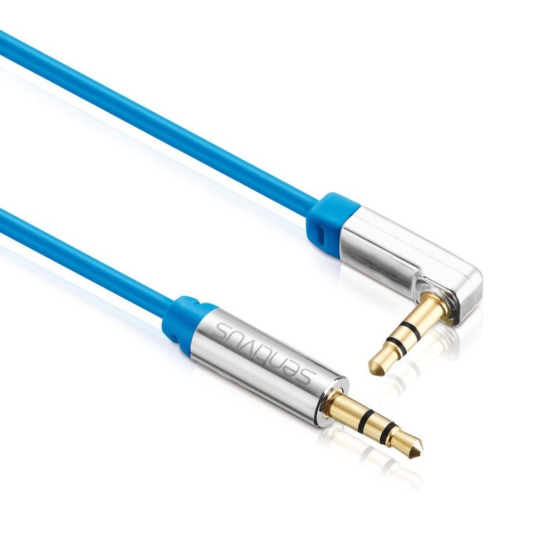Sentivus 2 m Aux Cable, Audio Jack Cable 3.5 mm
