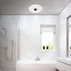 BRILONER Leuchten 2300-018 LED Bathroom Ceiling Light with Chrome Cap,