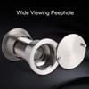 28mm Wide Viewing Angle Door Viewer with Heavy Duty Privacy