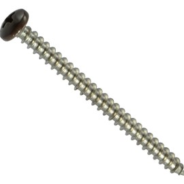 Hard-to-Find Fastener 014973208943 Shutter Screws - Brown, 10 x 2-1/2, Piece-8