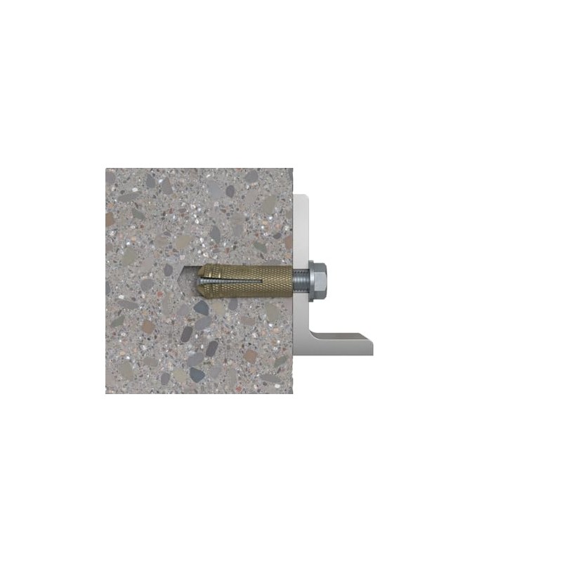 Fischer brass plug MS 4 x 15, 26424