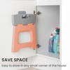 Vigar Compact Step Stool Foldable, 12-1/2-inch Step Stools for Adults