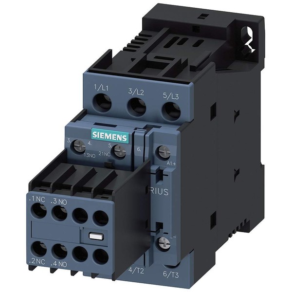 Siemens AC3 Contactor 7.5 KW 2 NA + 2NC DC