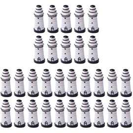 Mipcase 30 Pcs Mini Lighthouse Decor, Resin Lighthouse Outdoor Decor Micro Craft Statue for Landscape Decoration