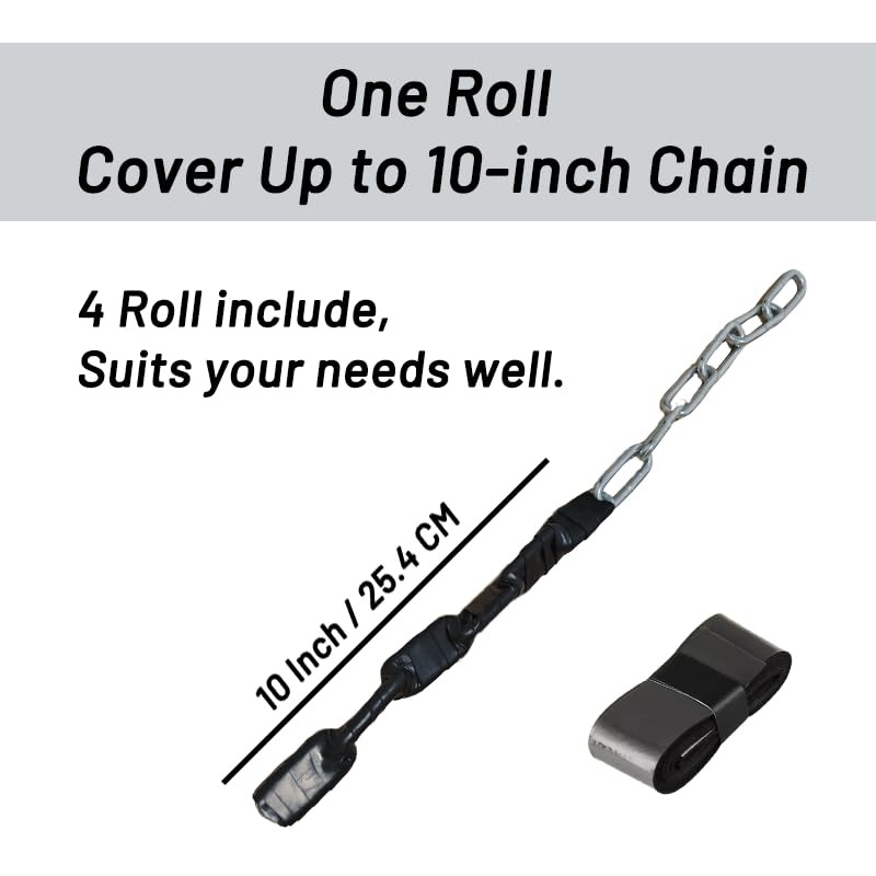 4 Pack Swing Chain Cover Tape Set - Comfortable Swing