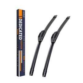 OEM Quality 15''+15'' FAPIUO Premium All-Season Automotive Replacement J-Hook Silent Wiper Blades (Set of 2)