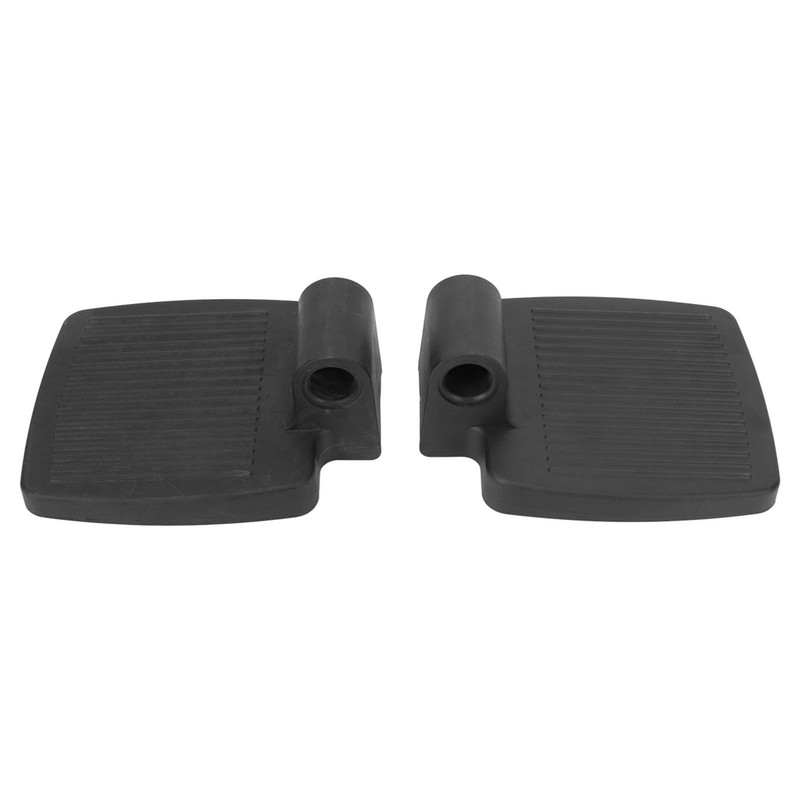 2pcs Wheelchair Footrests Professional Plastic Replacement Wheelchair Footplate Pedal Accessory
