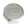 LOZOME 1-1/2" Female Thread Plug Hex End Cap 304 Stainless