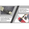 Kolti Adjustable Ski Shoulder Carrier, Snowboard Handle Straps, Skiing Accessory